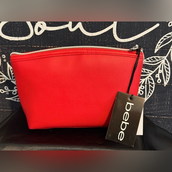 Bebe Rhinestone Cosmetic Bag - Picture 5 of 5